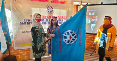 Pelantikan DPW Akumandiri Kalteng dan DPD Kota Palangka Raya