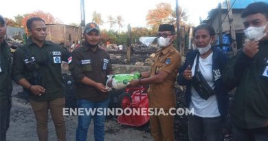 IUMKM Indonesia Kabupaten Bone Salurkan Bantuan Korban Kebakaran di Panyula